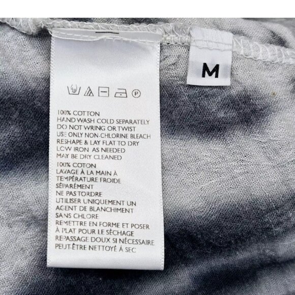 Staring At Stars Open Kimono Navy White Tie-Dye Zebra 3/4 Sleeve - Picture 5 of 5